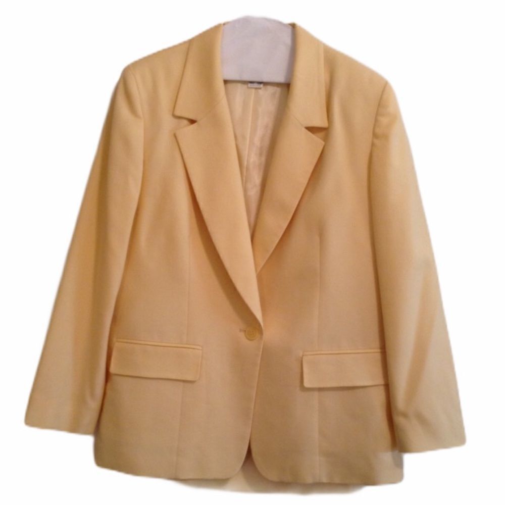 Pendleton Vintage Wool 2 Piece Blazer & Skirt Suit